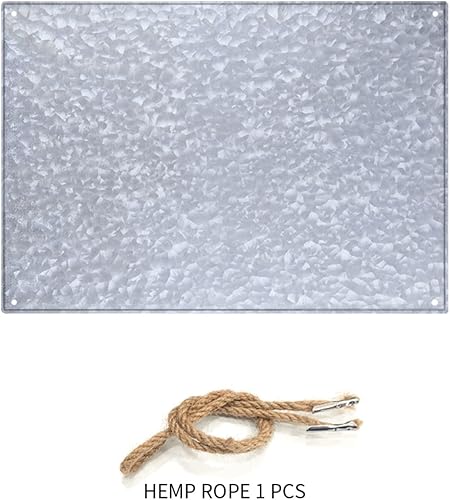 Miniatura 2 de Letrero de metal con texto en inglés "I Can't But I Know A Guy" para decoración de patio, póster de metal galvanizado de 10 x 14 pulgadas