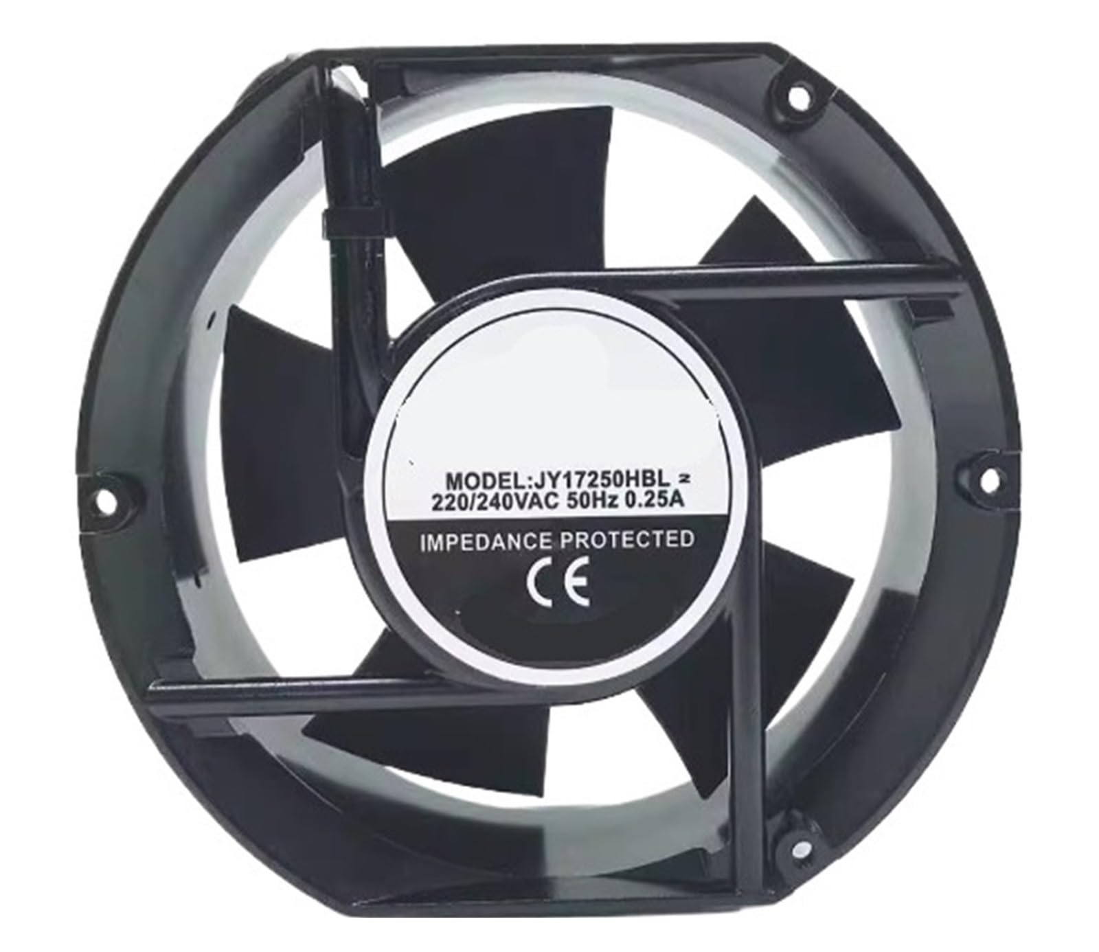 LZIKKGKI JY17250HBL2 220/240V 0.25A 17251 17CM Cooling Fan