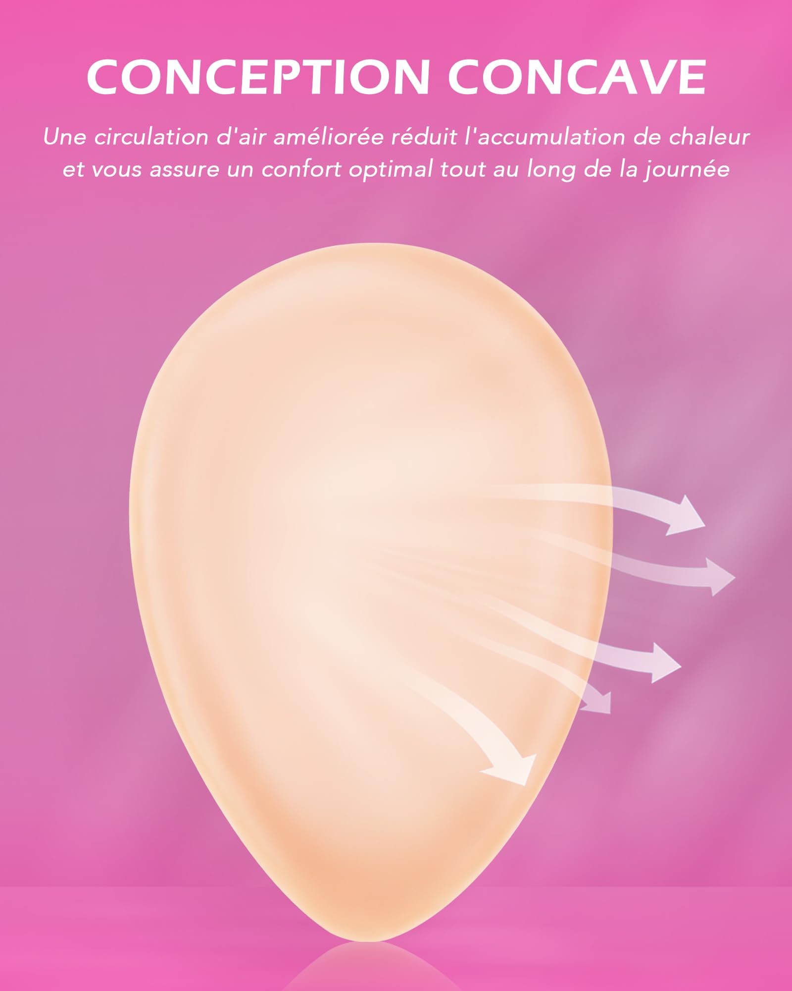 SENSUA Prothèses Mammaires en Silicone, Faux Seins Autocollants Réutilisables, Artificiel Poitrines de Qualité Médicale, pour Femme Cosplay Mastectomie, Bonnet C 800g Couleur Bronzage