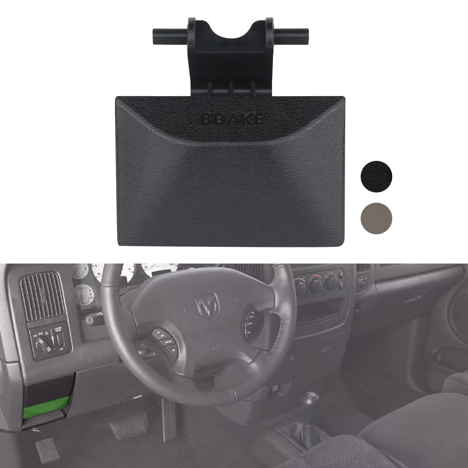 TQPONLY Parking Brake Release Handle Compatible with 2002-2005 Dodge Ram 1500 2500 3500 Replaces WL85XDVAA