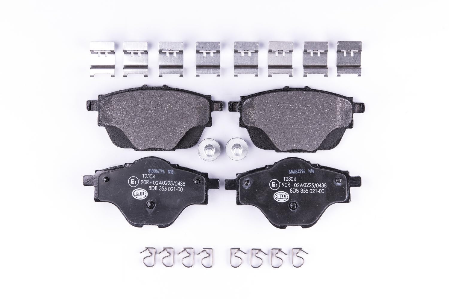 Brake Pad Set HELLA 8DB 355 021-001 Fits Citroen DS Opel Peugeot Vauxhall 308