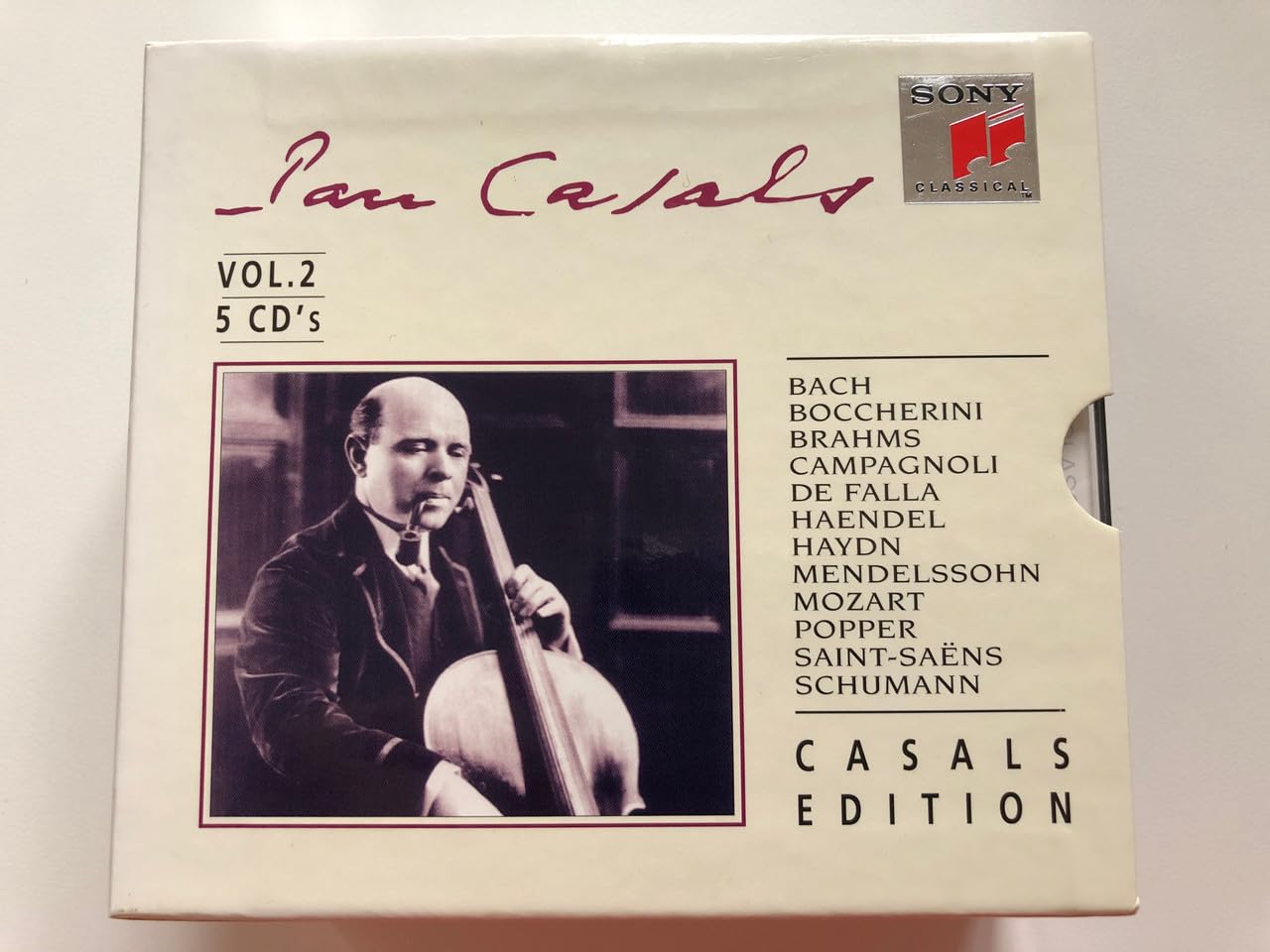 Oeuvres pour violoncelle (coll. Casals Vol.2)