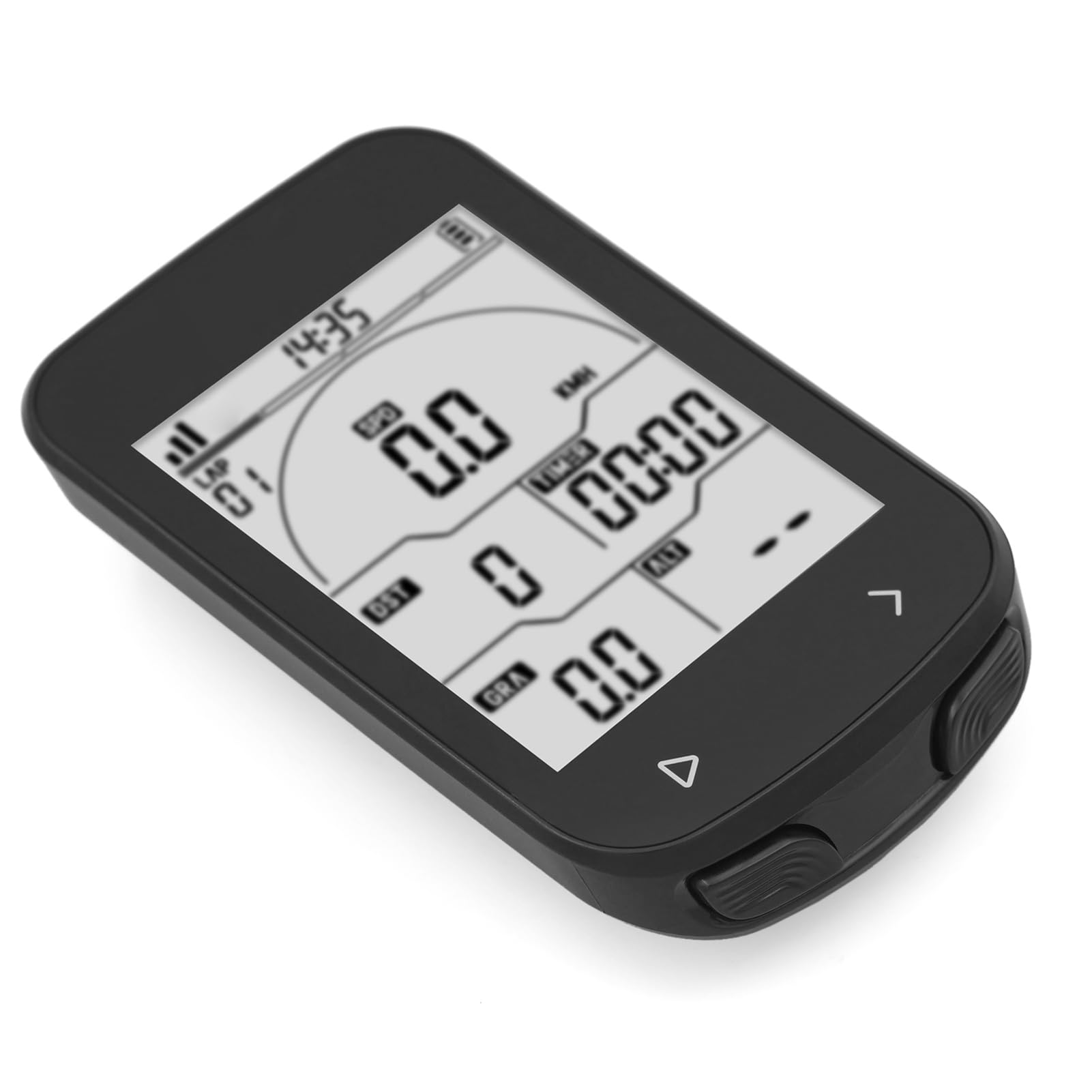 Computer da Bici GPS Impermeabile Ciclo Wireless Smart Computer Tachimetro Satellitare 5 Schermo Grande da 2,6 Pollici Supporto più Veloce più Potente e con Design Ultrasottile