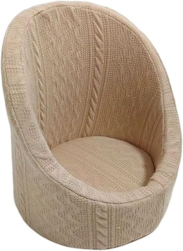 Miniatura 3 de Almencla Mini sofá para bebé recién nacido, para disparar, sofá pequeño, estudio fotográfico, asiento de silla, accesorios de fotografía para