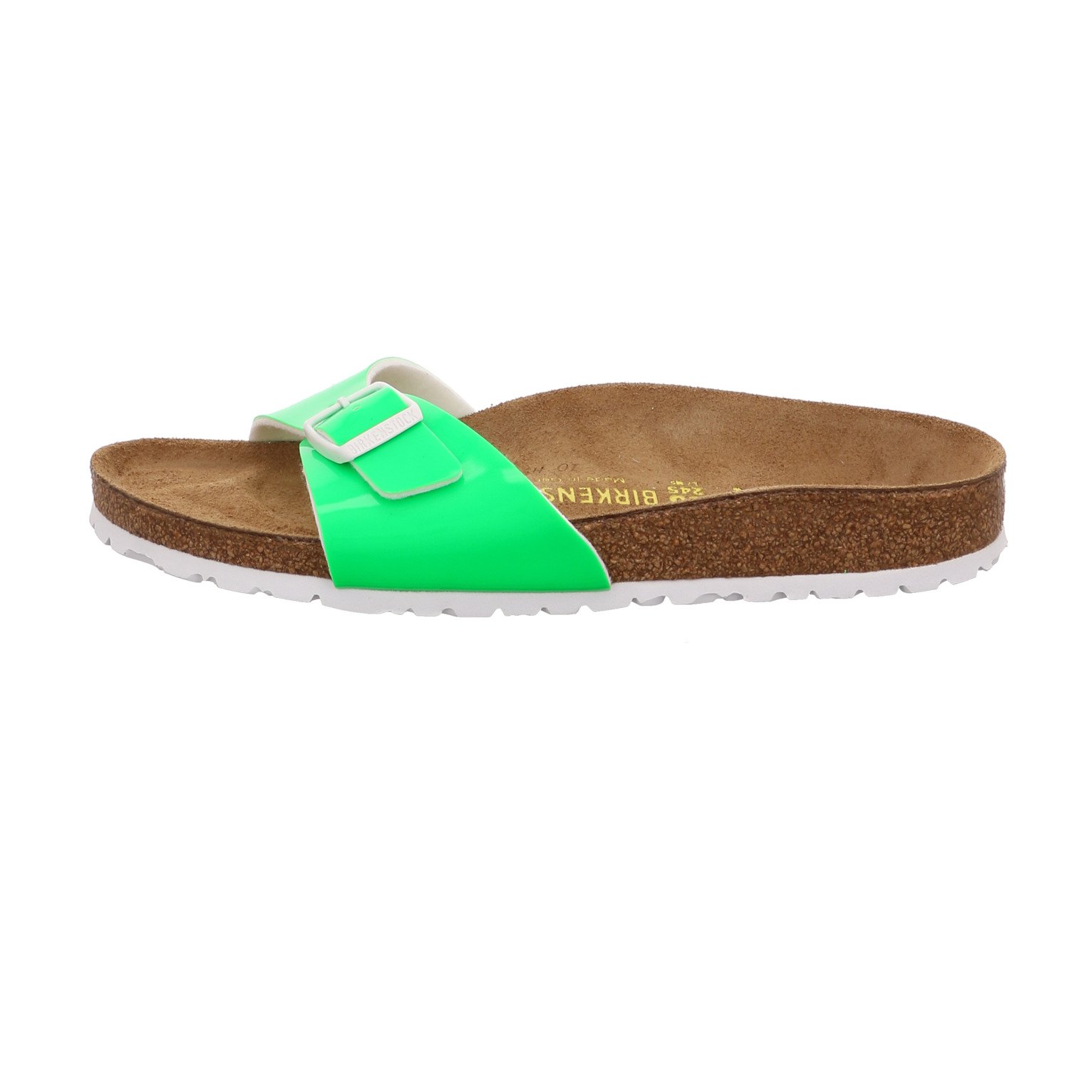 Birkenstock Rio Sandals Girls White/Patent Sandals Shoes — view 110