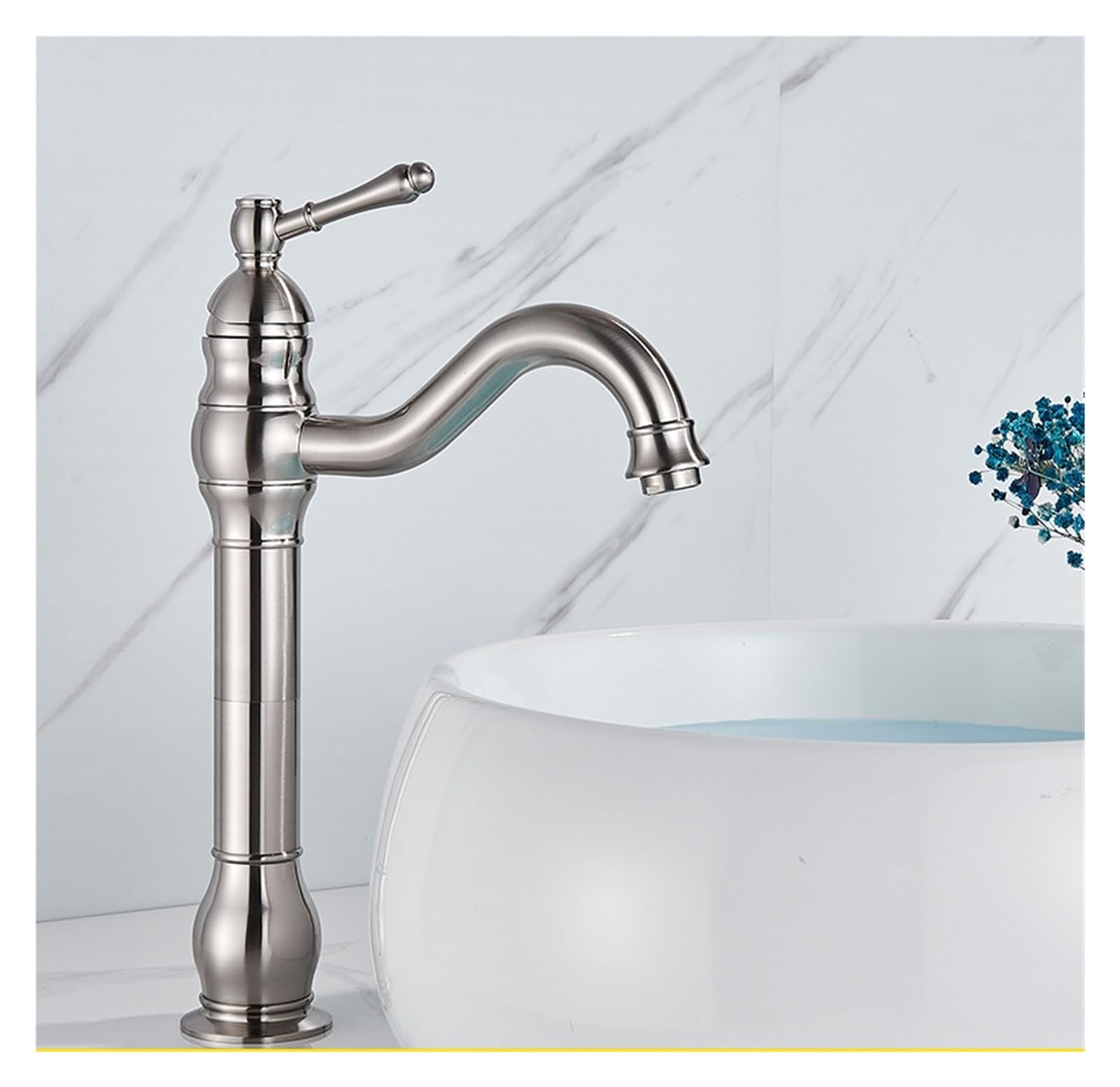 Mitigeur chaud et froid de lavabo pour remplacer une robinetterie ancienne