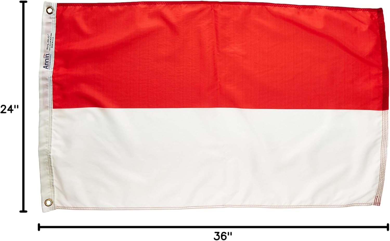 Annin Flagmakers Indonesia Flag USA-Made to Official United Nations Design Specifications, 2 x 3 Feet (Model 193710)