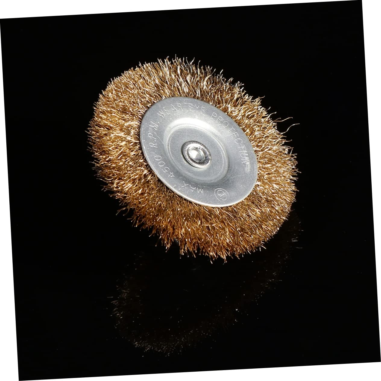 STOBAZA 4 Pcs Wire Wheel Brush Set Polishing Wheels for Surface Cleaning Derusting Grinding Versatile Rotary Tool Accessory Kit for Various Applications Random Color