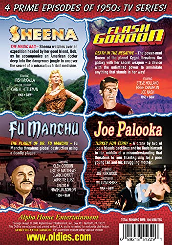 DVD 50's TV Adventure Classics series clásicas de 1950 NTSC Región 1 4