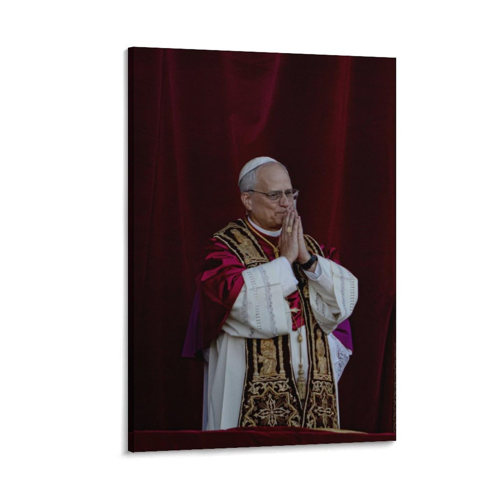 Pope Leo XIV Posters Pope Francis Poster (7) Art Canvas Painting Decor Wall Print Photo Home Modern Decorative 24x36inch(60x90cm)