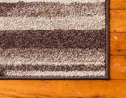 Unique Loom Autumn Collection Area Rug - Wheat (2' X 6' 1" Runner, Brown/ Beige) #TOP4