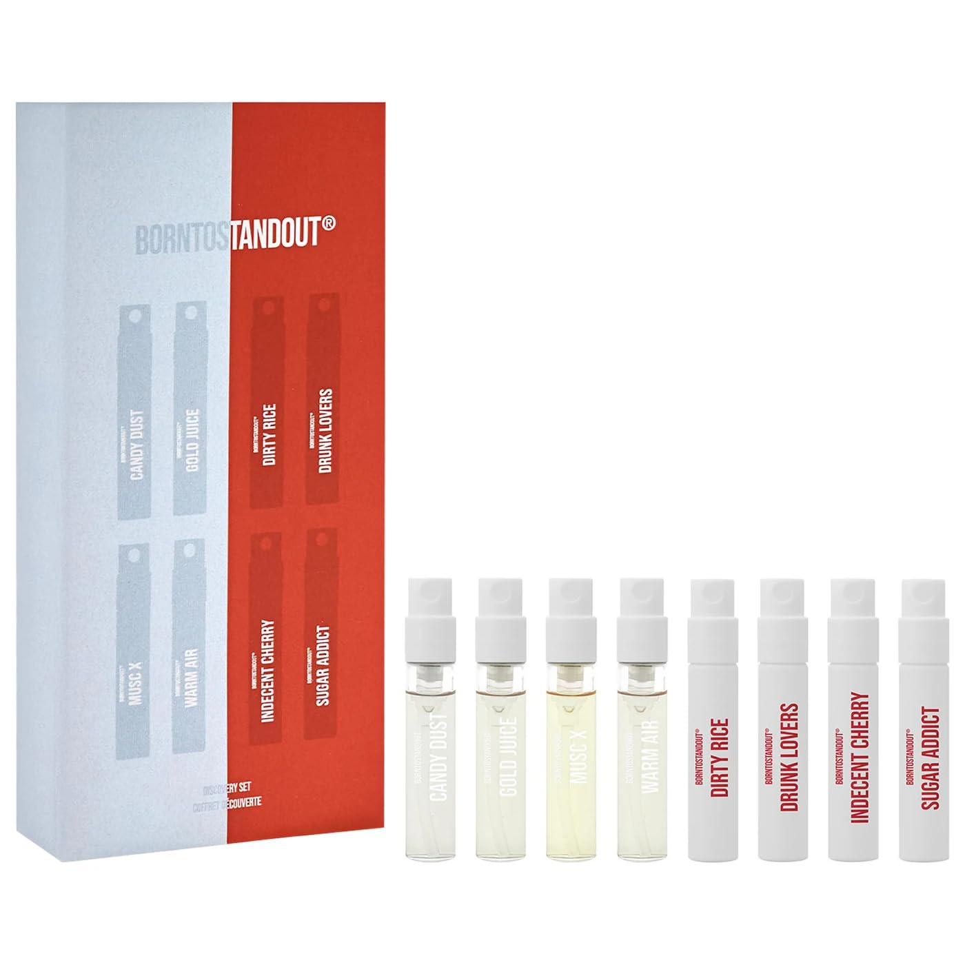BORNTOSTANDOUT - Fragrance Discovery Set