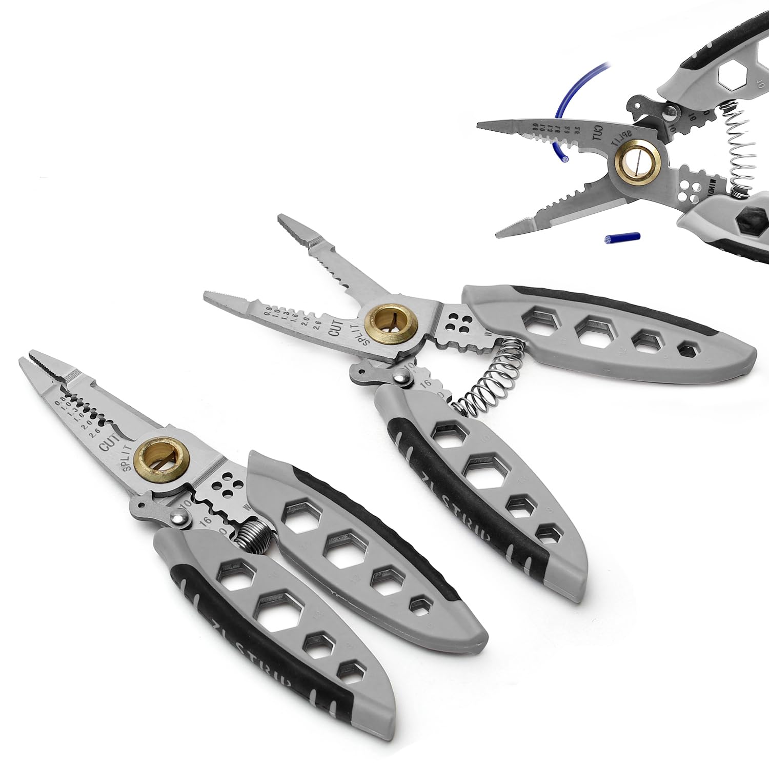 Mriuuod 7-Inch Multipurpose Wire Stripper, Wire Strippers And Crimping Tool, Heavy Duty Multi-Purpose Electrical Wire Stripping Tool, Multi-Tool Wire Cutter for Cutting and Crimping (1PCS）, NU22132 (B0CQP7Q9MW) Amazon Price History, Amazon Price Tracker