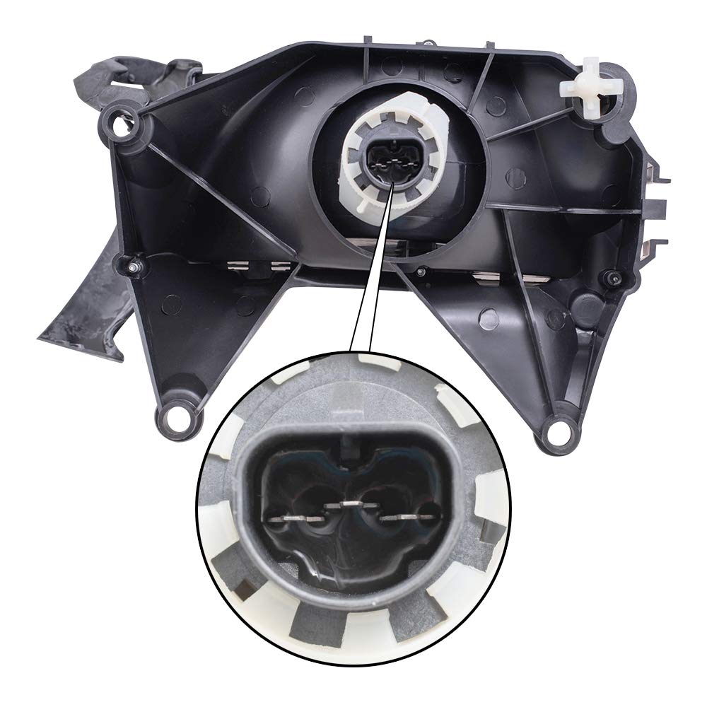 Amazon.com: Brock Replacement Passenger Headlight Compatible with  