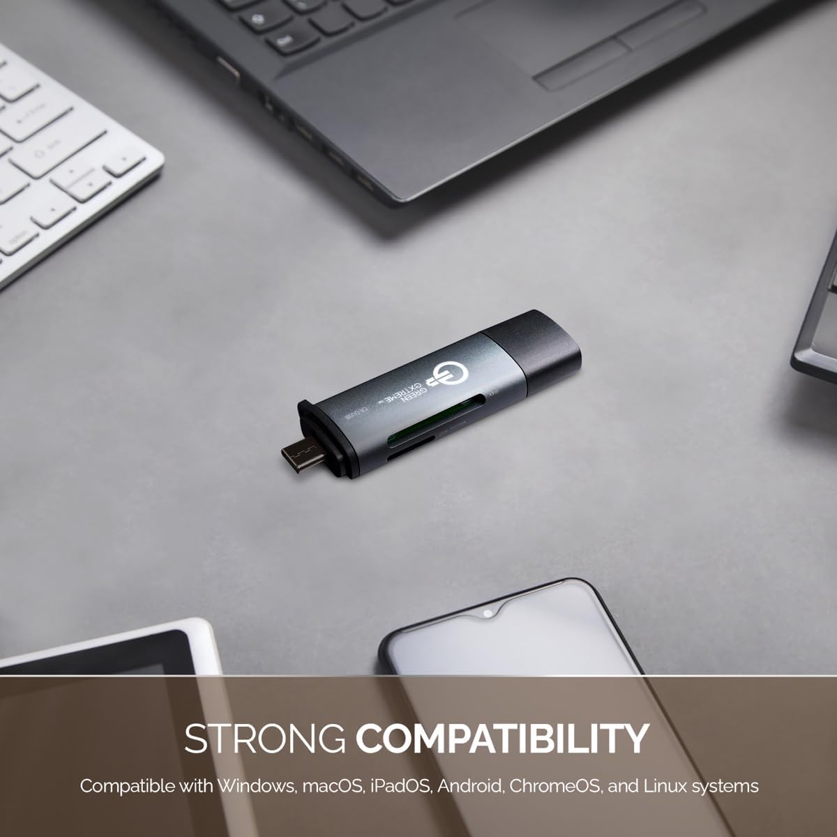 Fujifilm Instax Pal Digital Camera, Pistachio Green, Bundle with 64GB Memory Card and OTG Reader