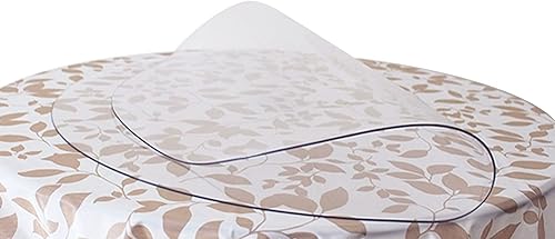 Protector de mesa de PVC transparente, protector de mesa, plástico transparente, protector de mesa, antideslizante, impermeable, resistente al