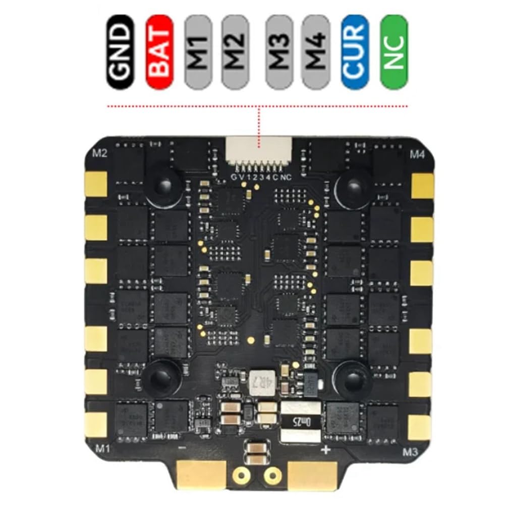 F722 Stack F7 Flight Controller BLHELI_S 100A 4in1 ESC 30.5X30.5mm 3-6S per RC FPV 13 Pollici 15 Pollici Pezzi per Droni Freestyle
