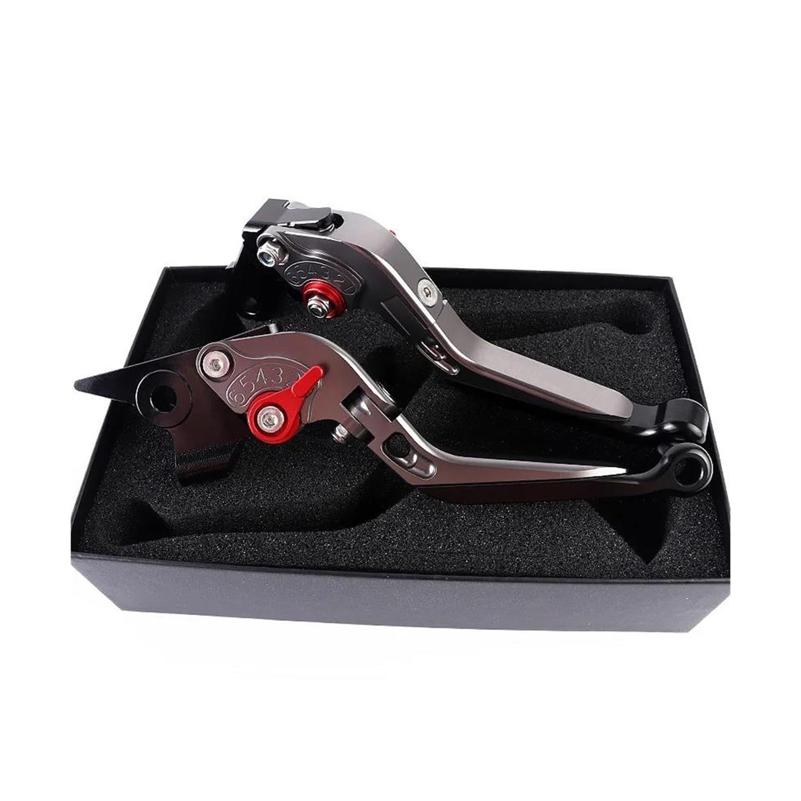NANGAEBPPW for Triumph for Bonneville T100/T120 2016-2024 Motorcycle Brake Clutch Levers Handle(Gray)
