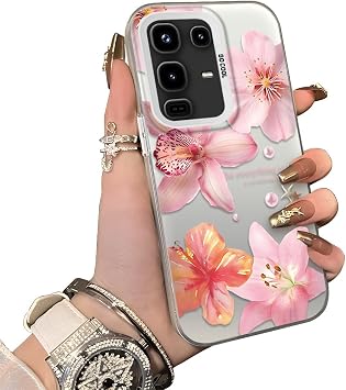 Infinix Note 50/Note 50 Pro ile Uyumlu K l f  Akrilik Arka Silikon Kenarl  Darbe Koruyucu Telefon K l f