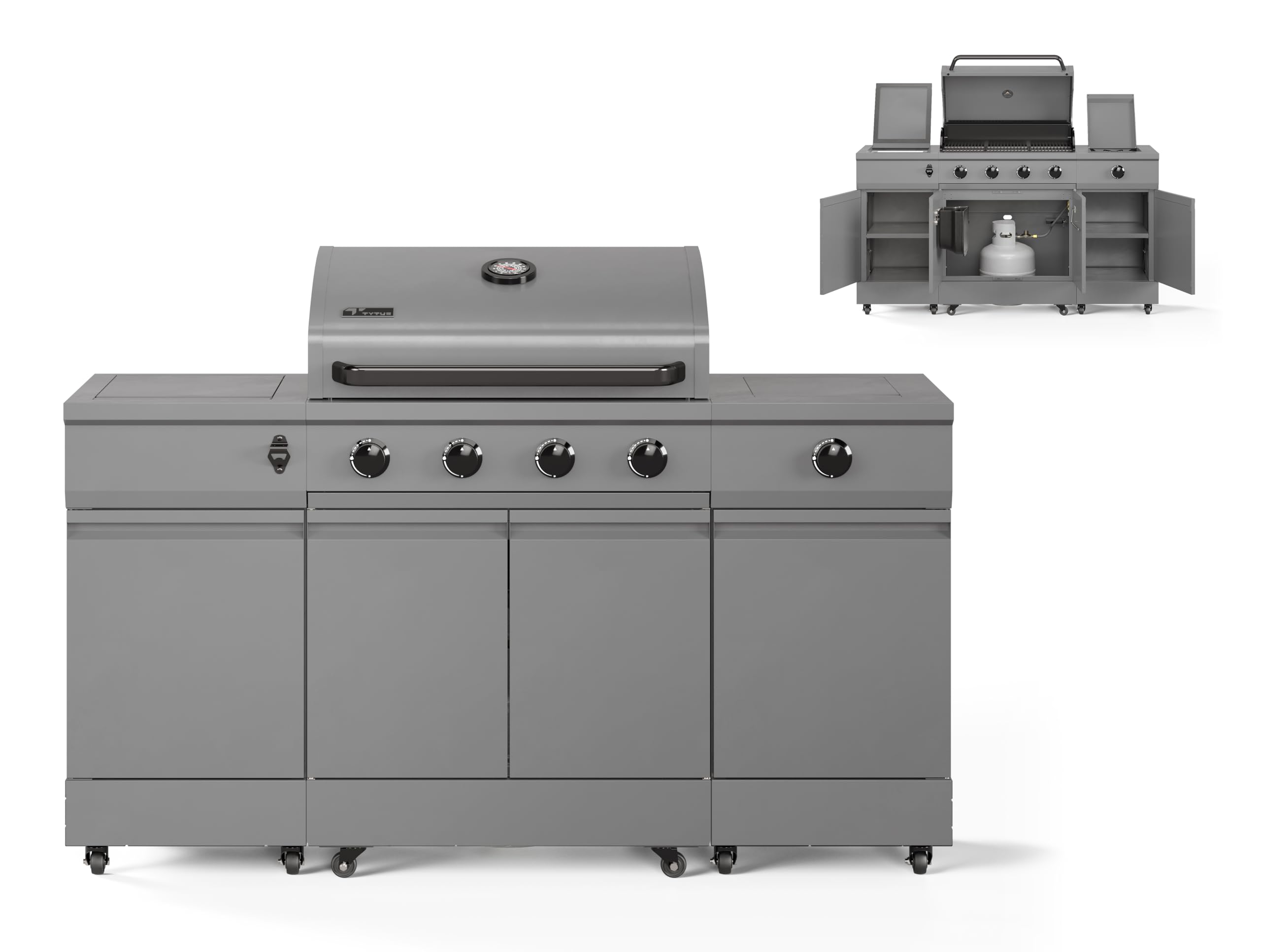 Tytus Fresno 5-Burner Island Grill