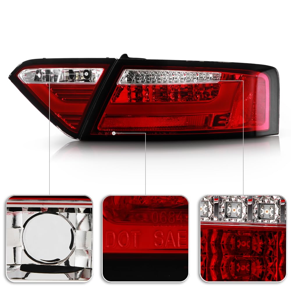 ACANII - For [Factory LED Model] 2008-2012 Audi A5 S5 LED Light