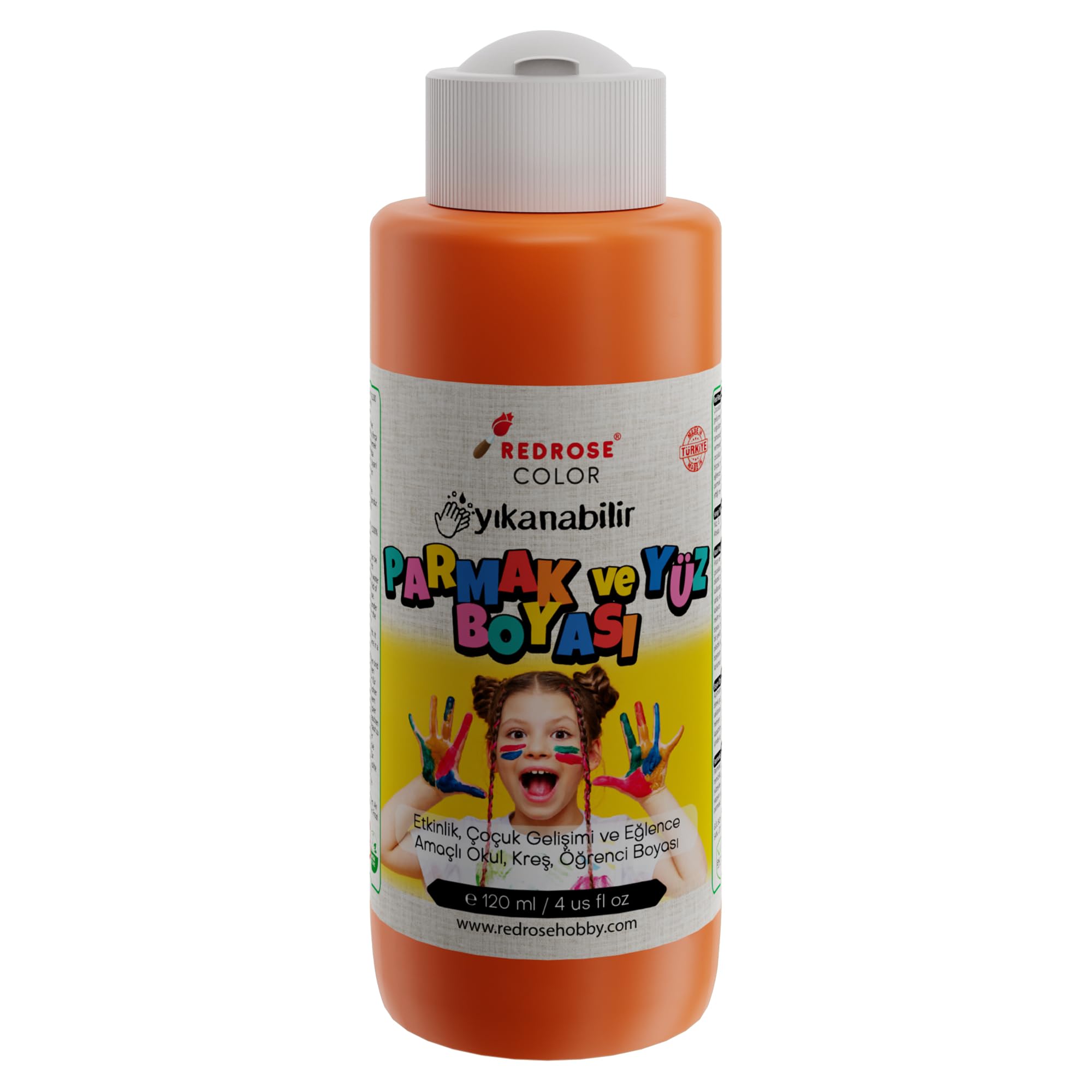 Red Rose Turuncu Parmak Boyası 120 ml