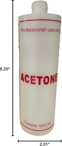 Miniatura 6 de 2 botellas de plástico con tapas, color natural de 8 onzas, botellas vacías para suministro de uñas (suavizante de culturas)