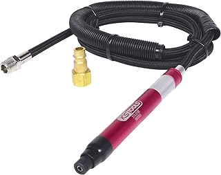 KS Tools 515,3198 - Moedor reto pneumático, 70 000 rpm (132 mm de comprimento, 1/4" PT)
