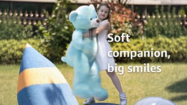 Amazon.com: Tezituor 52in Giant Teddy Bear,Big Bear Stuffed Animal