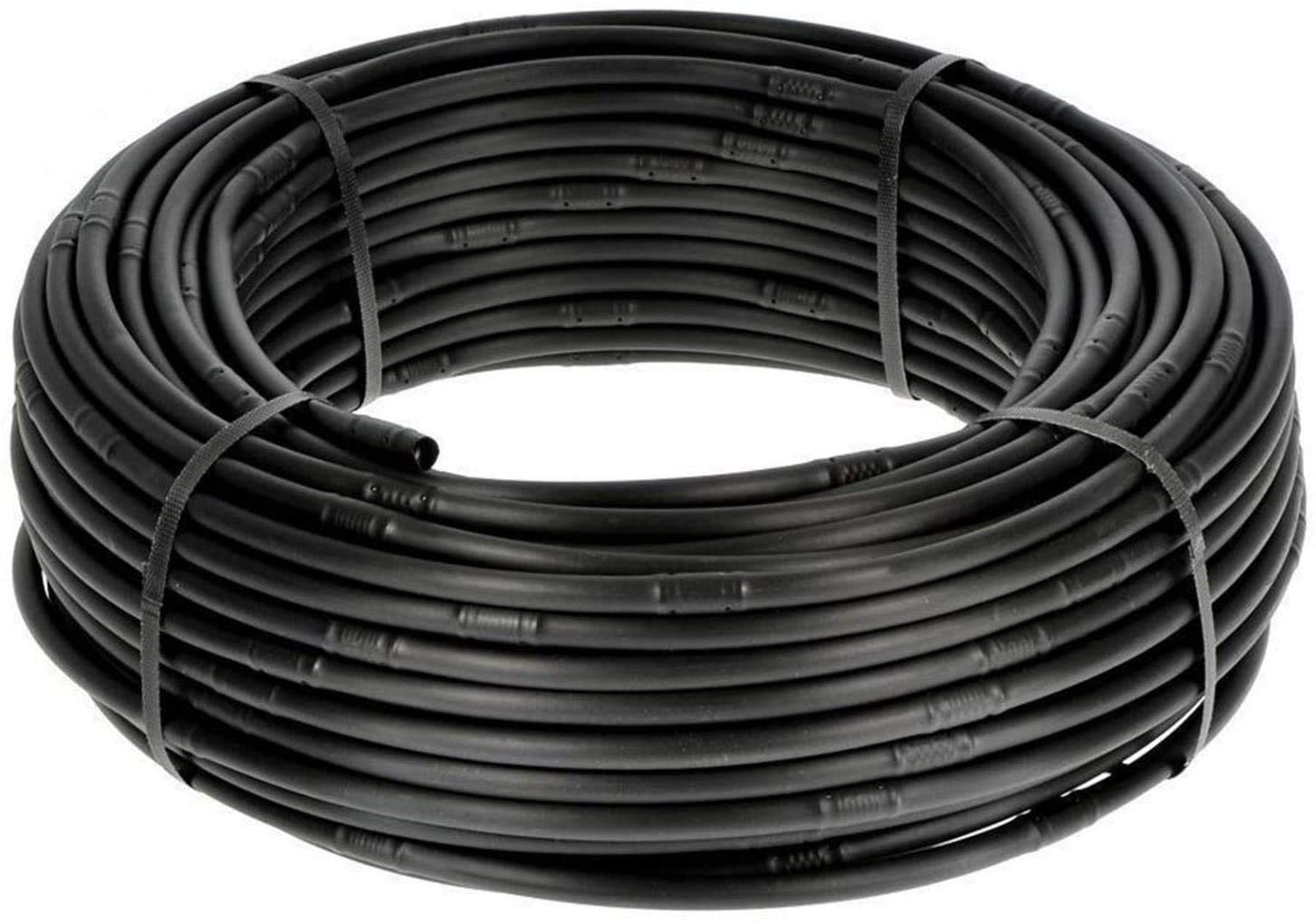 Tubo gocciolante in polietilene Ø16 mm. gocciolatori (Ogni 20 cm. - 2 Lt./Ora Rot. 100 mt.)