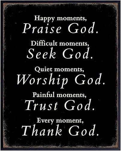 Thank God spiritual Room Decor - Christian Wall Art Sayings - Christian Gifts for Men - Religious Gifts for Men - God Wall Art - spiritual Christian