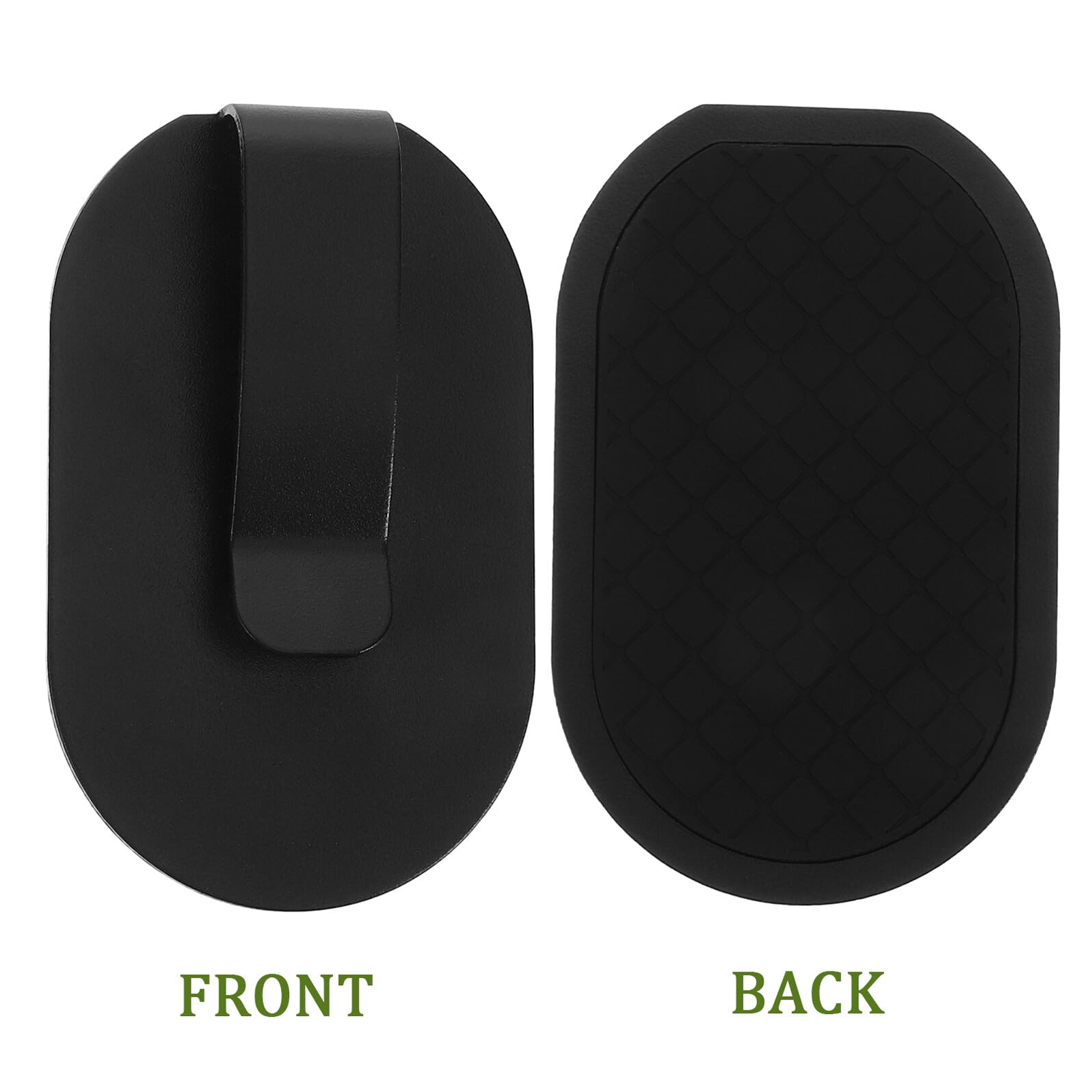 2 Stück Magnetischer Golf-metallgürtelclip Schnellverschluss Strapazierfähiger Rangefinder-Halter für Gürtel und Golf-Tasche Wetterfest Multifunktional für Golfzubehör