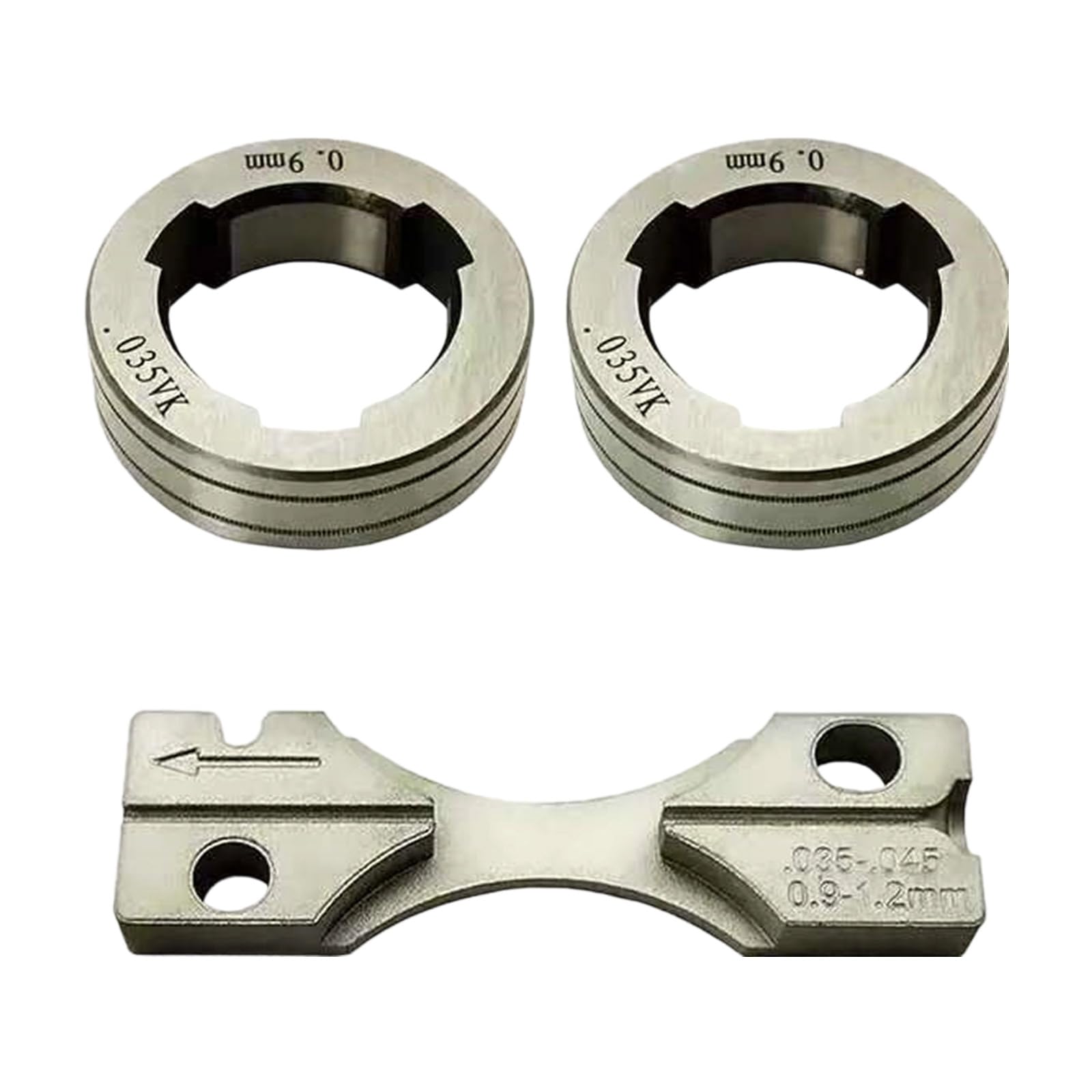 Rullo Trainafilo Ricambio KP1696-035S Set Rulli Trascinamento Per Più Modelli Saldatrice Set Rulli Trascinamento Facile Installazione