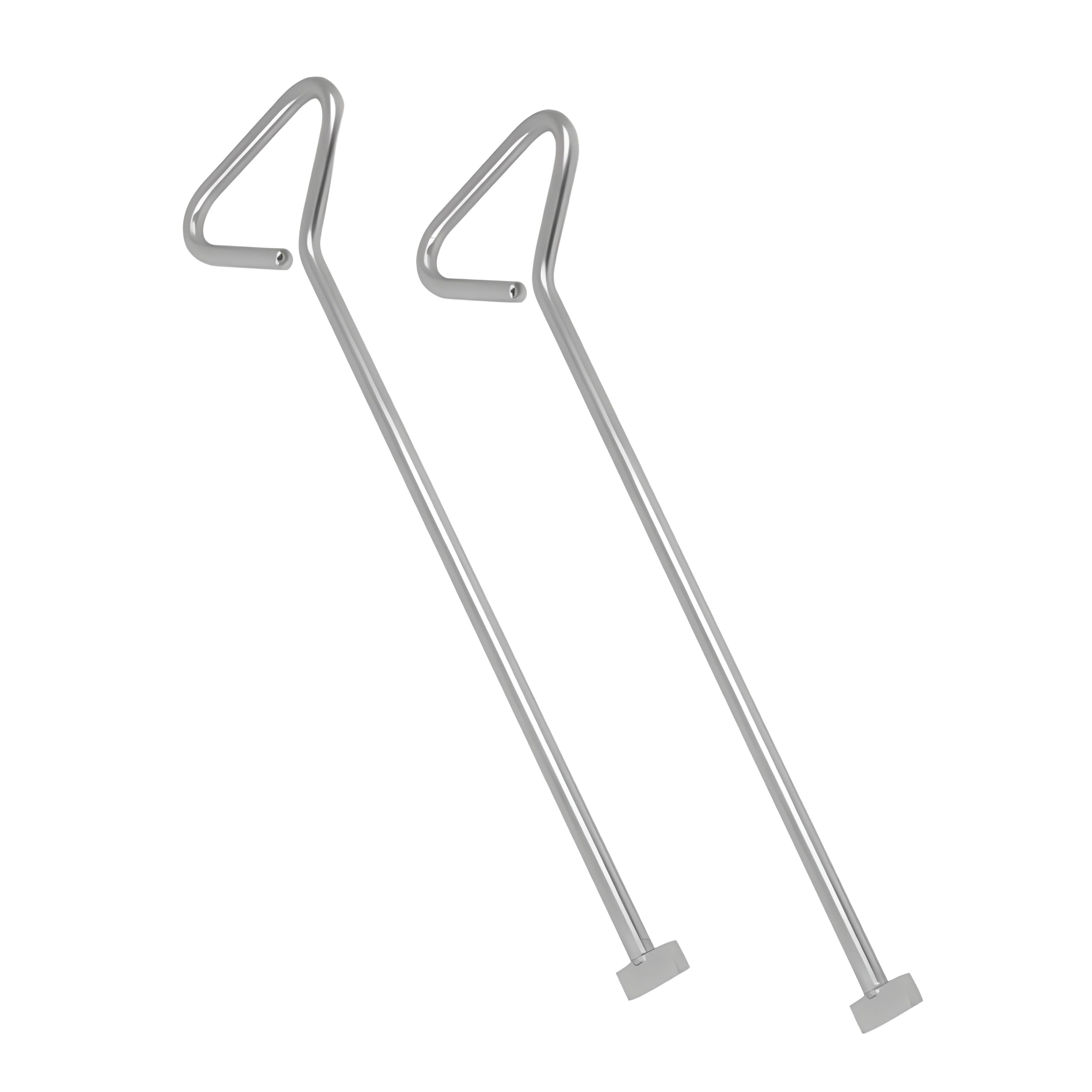 ReTaaj 2 Pack of 18 Heavy Duty Man Hole Cover Lifting Keys Long Handled Carbon Steel Drain Cover Lifting 450mm