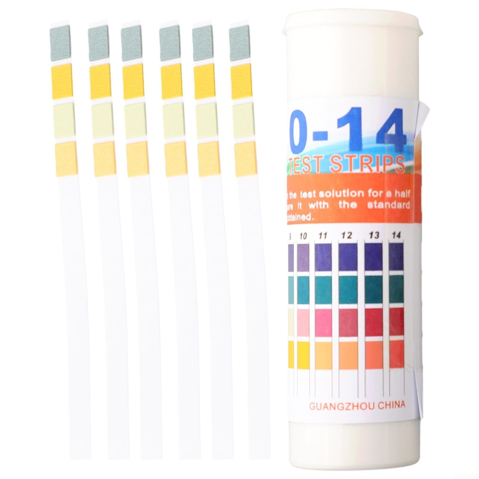 150PCS Water PH Testing Strips, Water Test Kits for Drink Water, Aquarium Test Strips, PH Acid and Alkali Test Strips