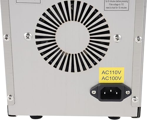 Miniatura 6 de Máquina de prensa de aceite comercial de 110 V, extractor de aceite de acero inoxidable 610 W, prensa fríacaliente para maní, girasol, nogal (45% de