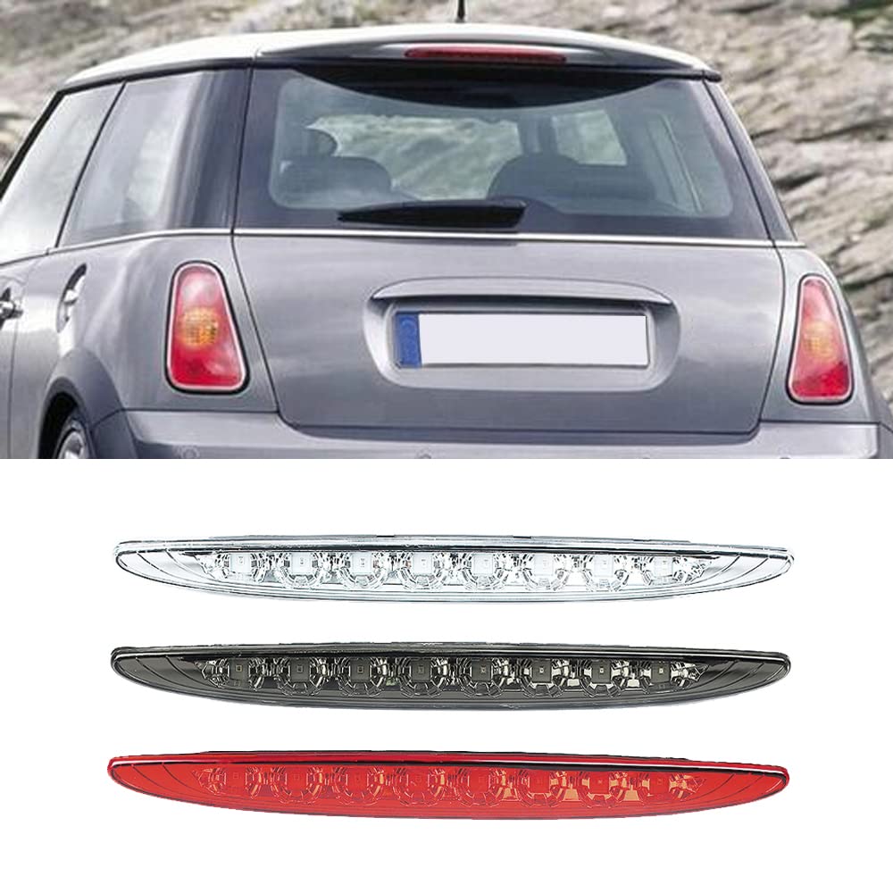 Feu Stop LED Arrière Noir Fumé Pour Mini Cooper R50 R53 (2001-2006) | Troisième Feu Stop, Haute Visibilité - 8