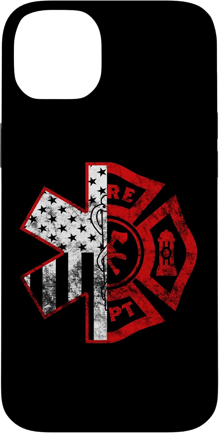 Emergency Medical Services EMS EMT EMR Firefighter Paramedic Case for iPhone 14 Plus