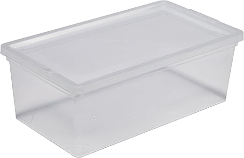 Miniatura 6 de Simplify Contenedores de almacenamiento con tapas. Dimensiones: 13.23 x 7.5 x 4.5 pulgadas Paquete de 6 Apilables Contenedores encajables