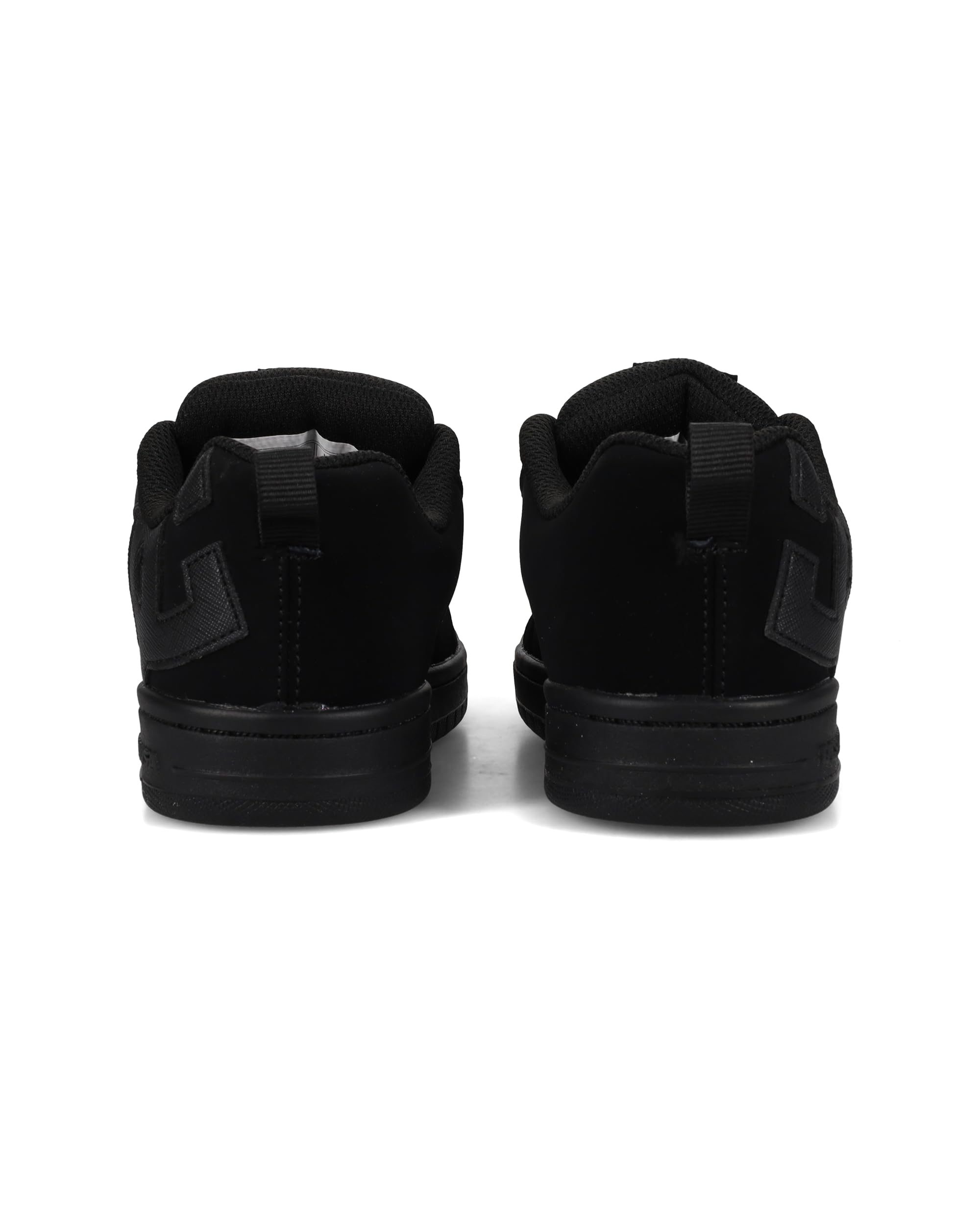 DC Boys' Court Graffik Skate Shoe Black, 5 M US Big Kid