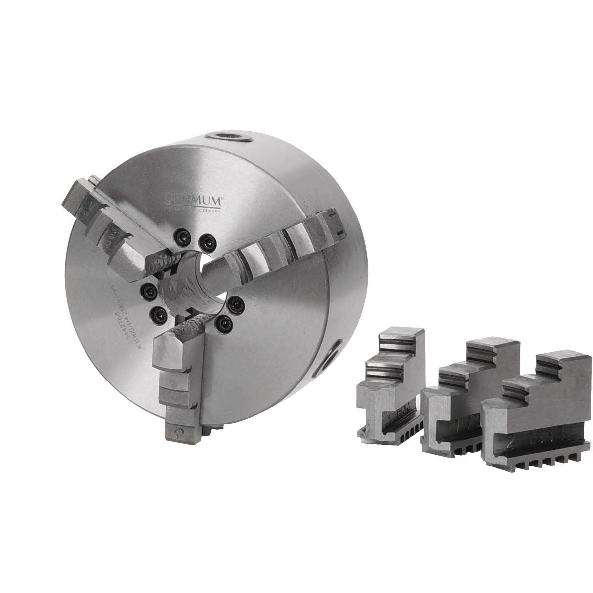 Optimum - Plato de 3 garras Optimum ﻿Ø 250 mm Camlock ASA D 1-6”