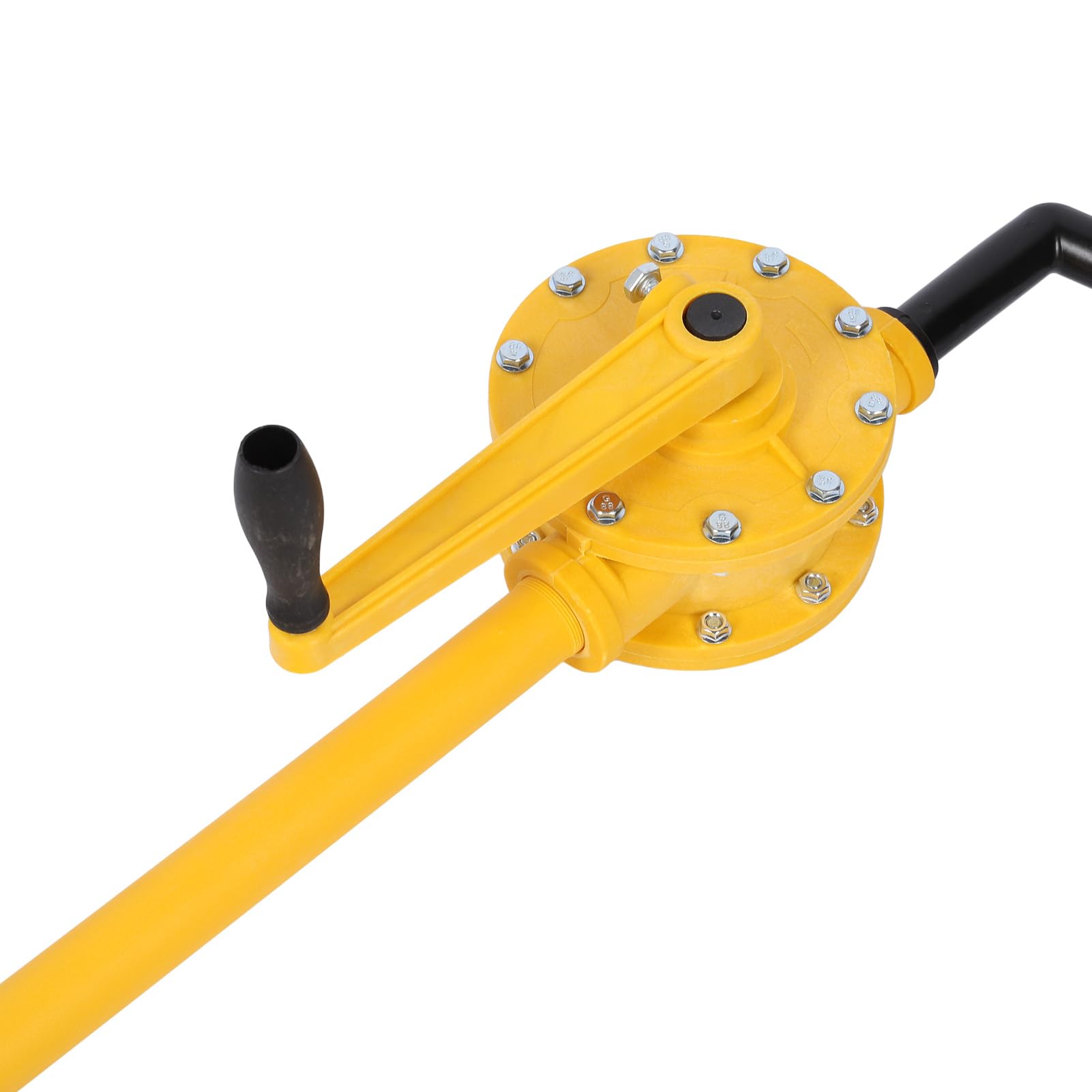 Yosoo Health Gear Ręczna Pompa do Beczek PP Ręczna Pompa Bębnowa 35 L Min. Podnoszenie od 3 do 5 M dla Beczek o Pojemności od 5 55 Galonów Warsztat Przenoszenia Oleju Zastosowanie w Garażu w