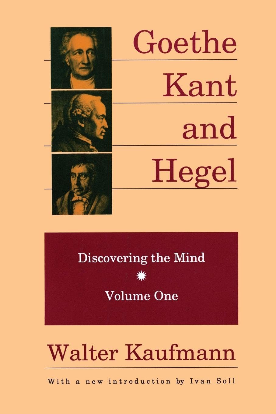 Buy Goethe, Kant, and Hegel: Discovering the Mind (001) (Discovering the Mind Series) — BookShops.in