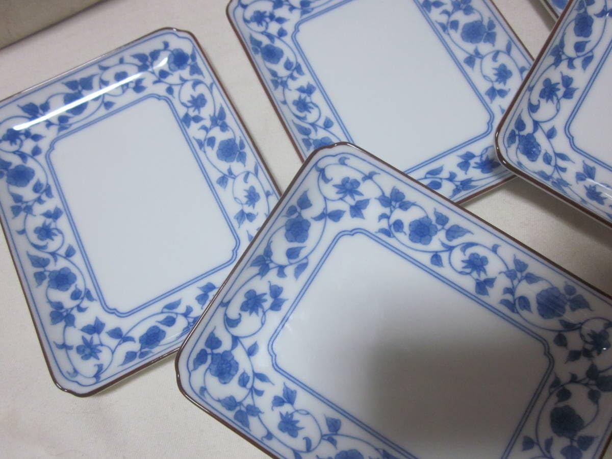 吉本正　備前葉皿6客　幅約23.2㎝　共箱　東さ7-0915① 吉本正 備前葉皿6客 幅約23.2㎝ 共箱 東さ7-