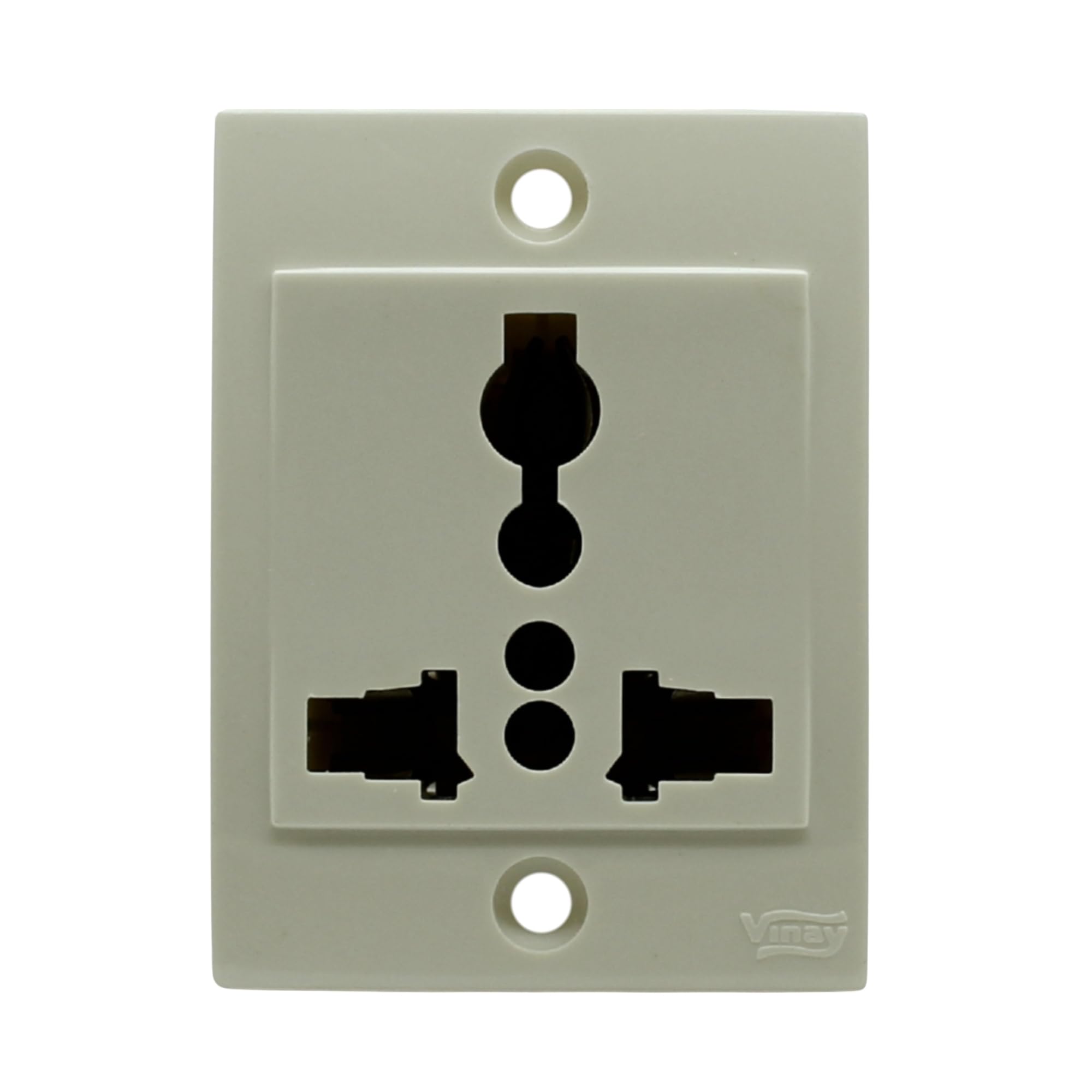 6A International Universal Socket – 240V Electrical Outlet (Screw Type) (Pack of 3)-image-36