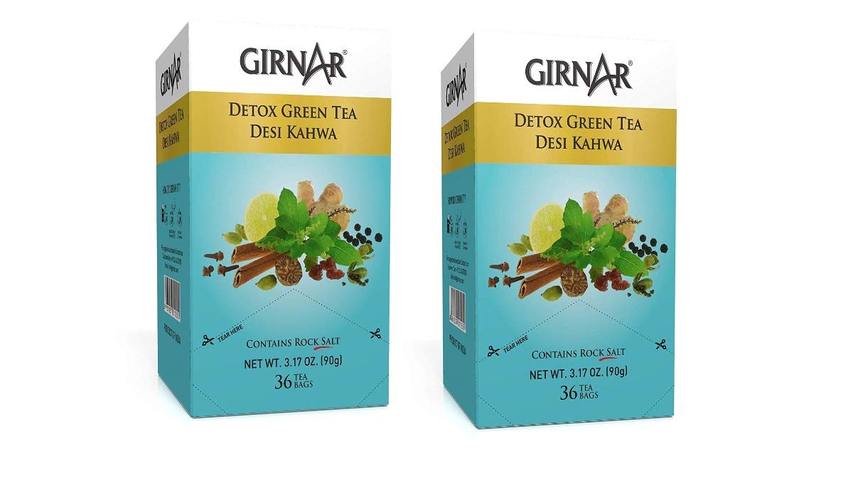 Green Tea, Desi Kahwa, 36 Tea Bags (Pack Of 2), 0.09 Kg