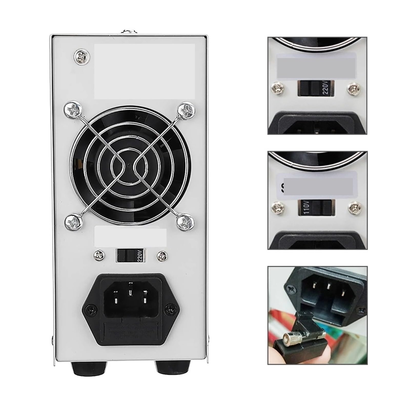 Alimentatore Regolabile, Alimentatore CC, display a 4 cifre Commutazione regolabile ad alta precisione 30V 10A, regolatore Alimentatore da laboratorio /