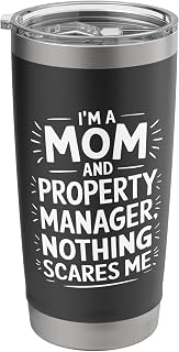 Landlord Rental Management Mom, Property Manager Mother Stainless Steel Insulated Tumbler
