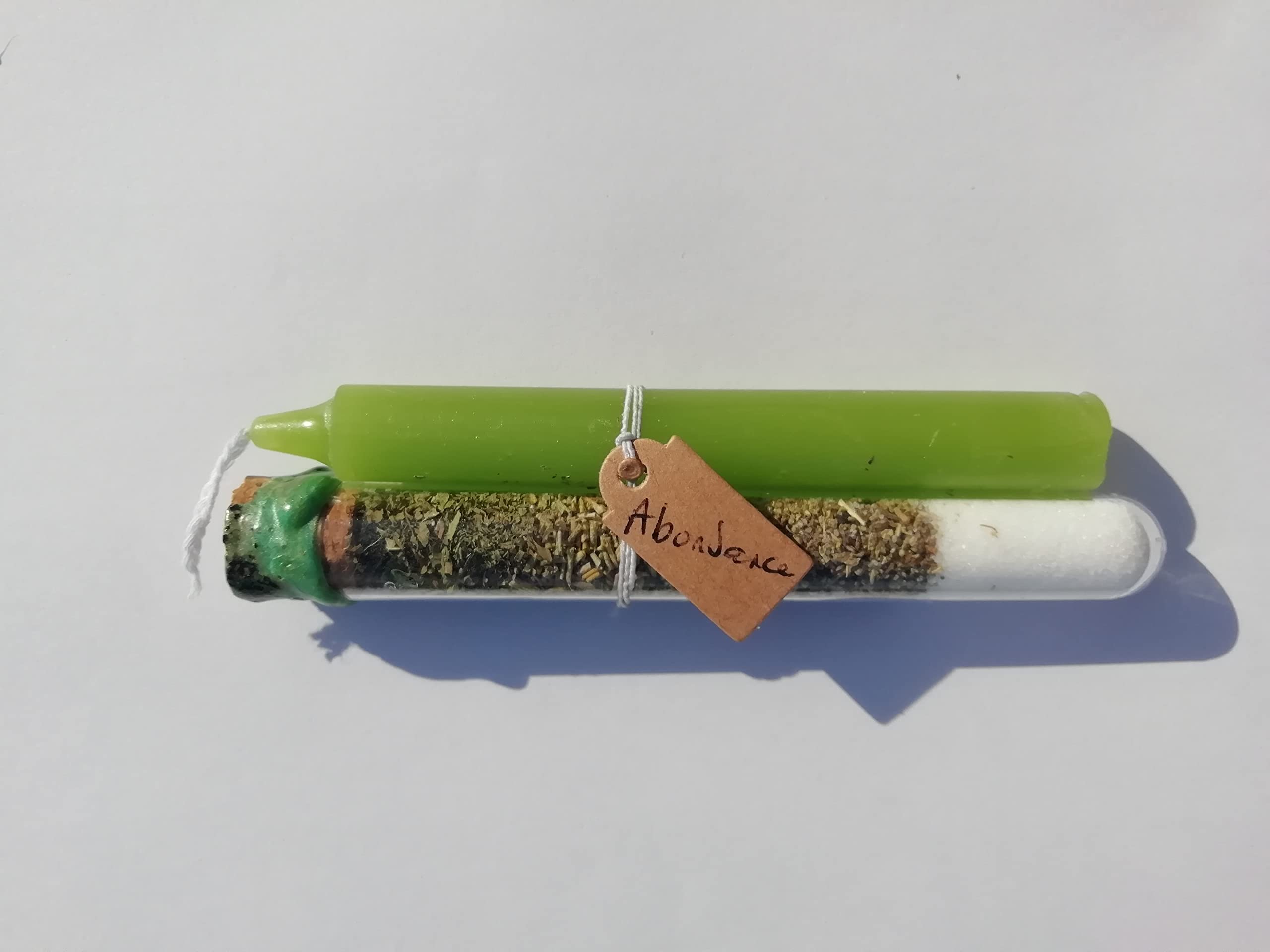 Abundance Spell Set, Spell Tube and Candle