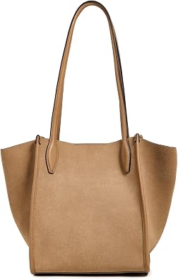 Madewell Womens The Lexington Small Tote In Suede